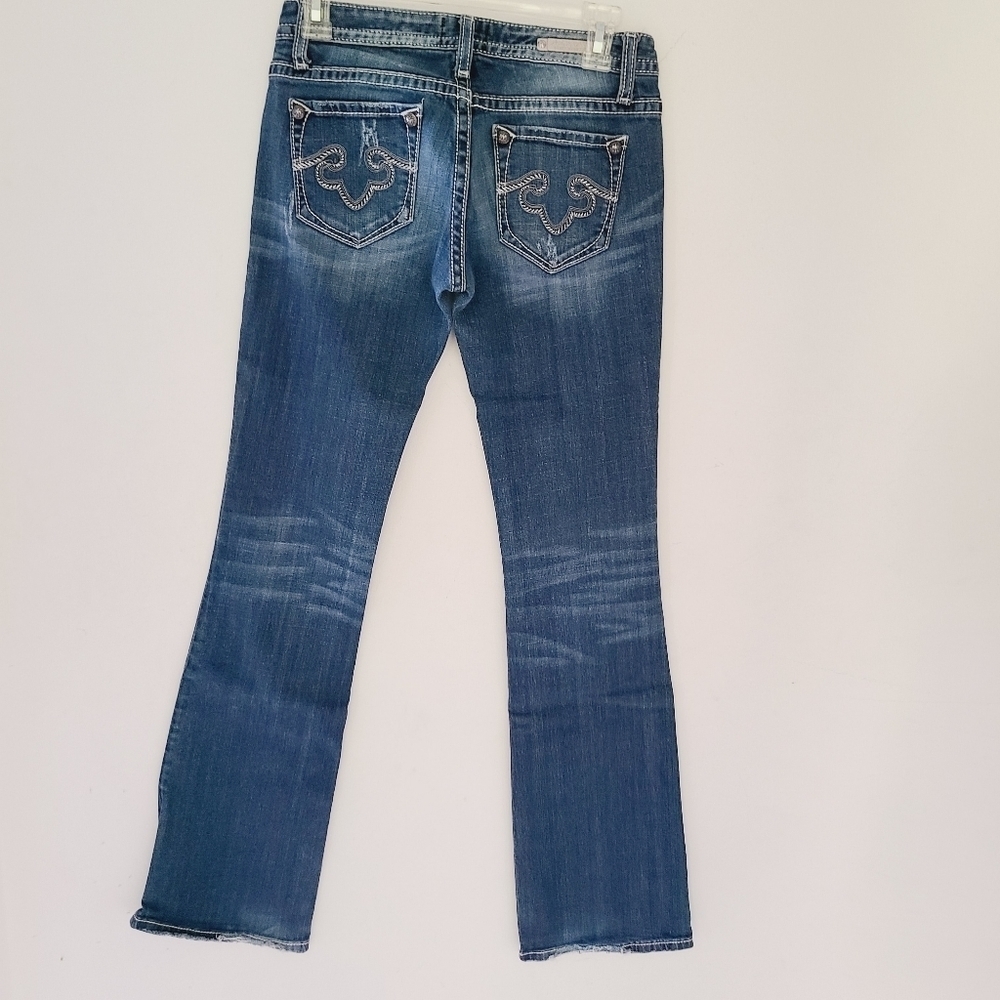 RE ROCK FOR EXPRESS boot cut jeans - Picture 4 of 10